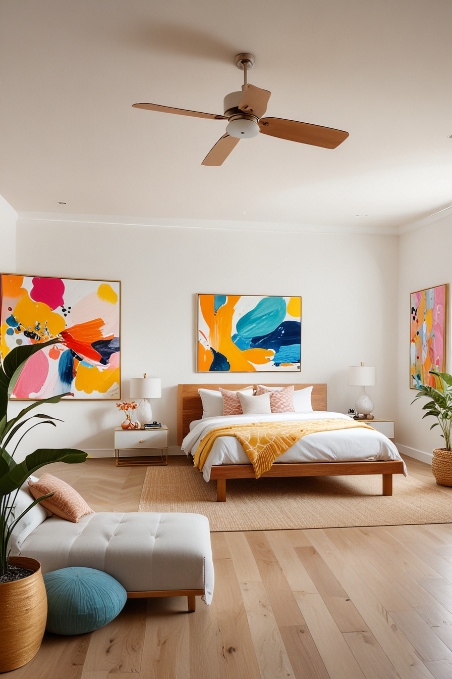 64 Inspiring Summer Bedroom Decorations For A Modern And Airy Retreat