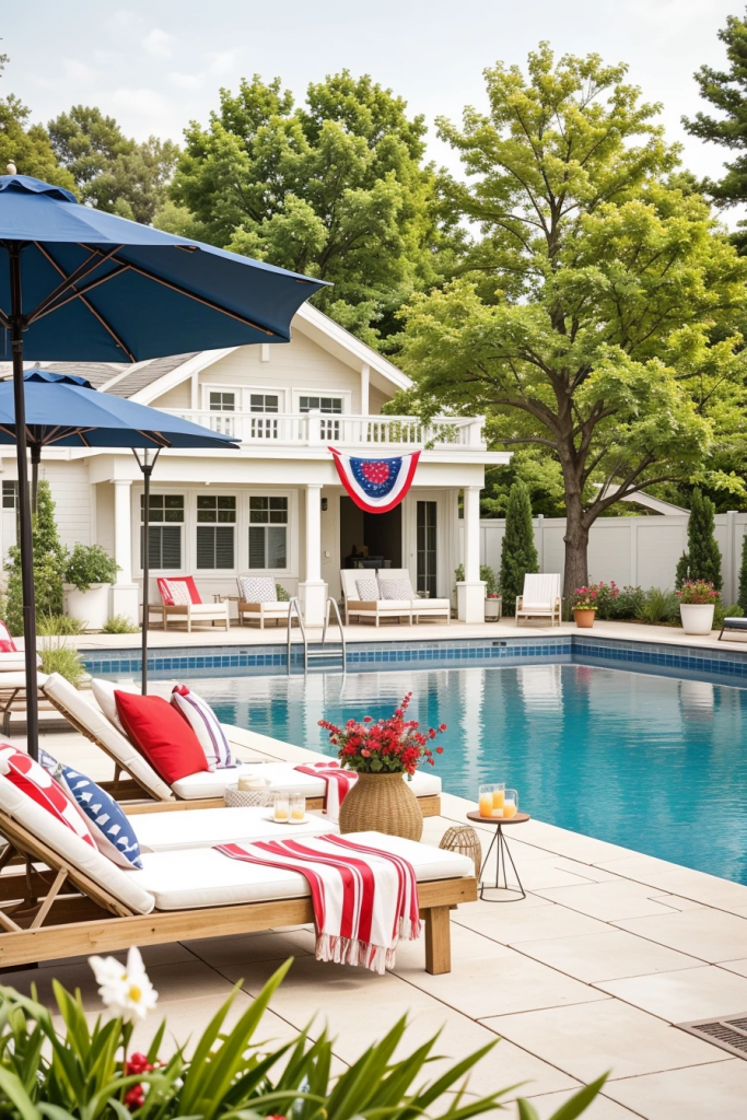 Patriotism With a Twist: 65 Unexpectedly Elegant 4th of July Farmhouse Exterior Inspirations