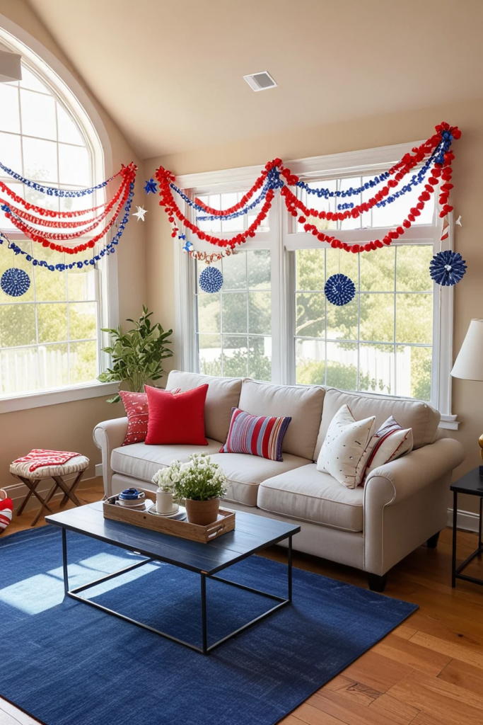Window To Freedom: 62 Patriotic Displays To Light Up Your 4th Of July