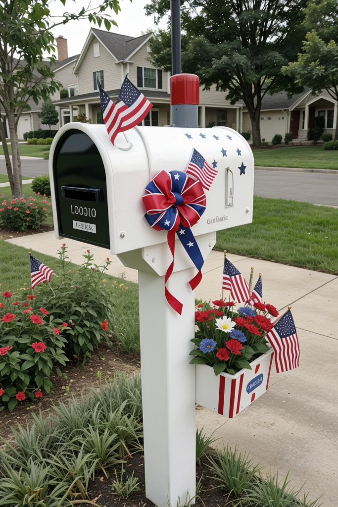 Fireworks For The Front Yard: 60 Jaw-Dropping 4th Of July Home Exterior Ideas
