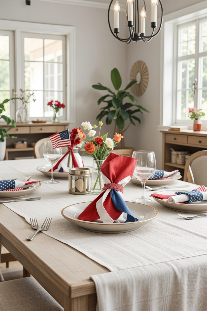 Deck the Table in Patriotic Flair: 60 Dazzling July Fourth Decor Concepts