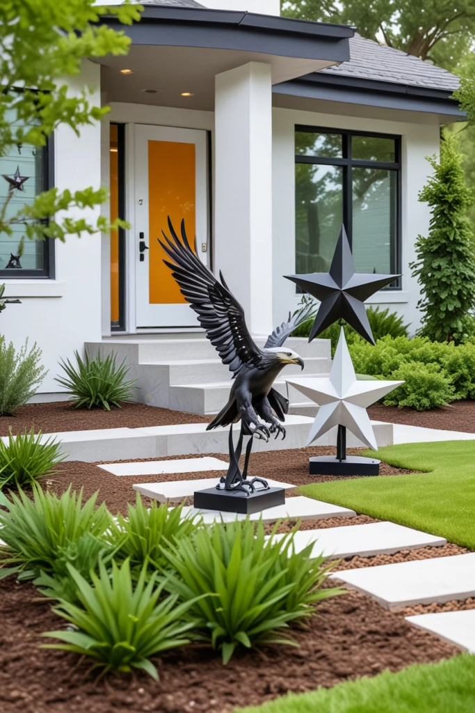 Beyond the Flag: 61 Elegant and Unconventional Front Yard Decorations for the 4th of July