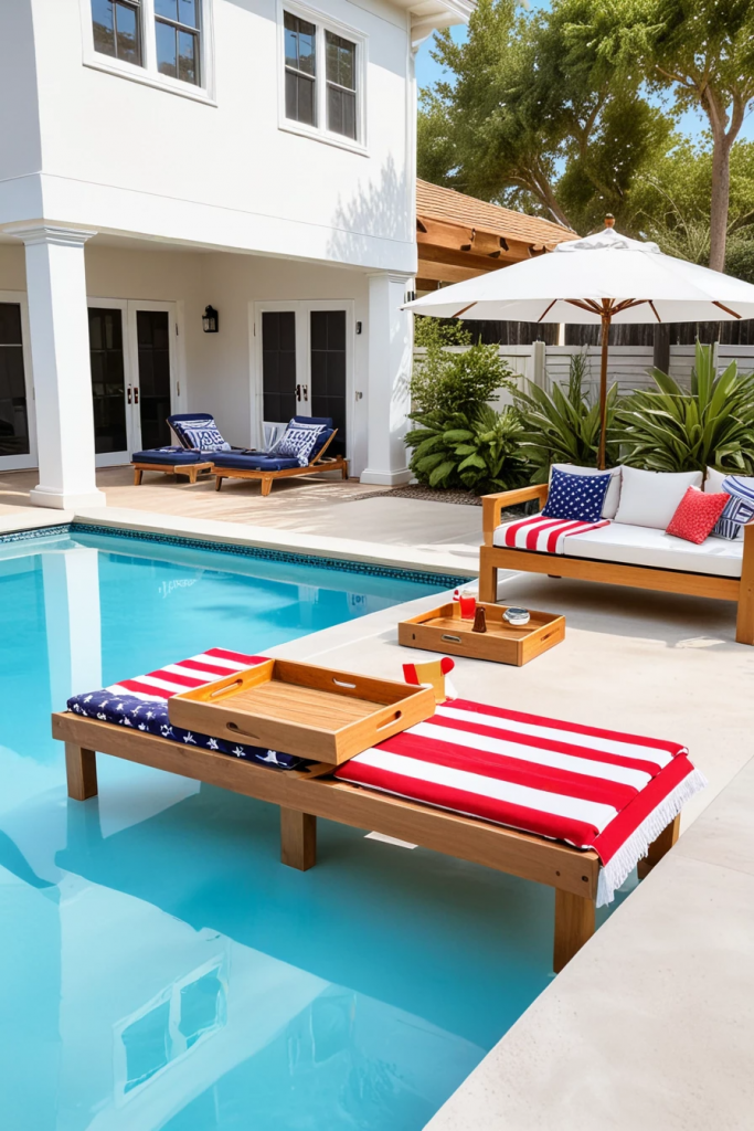 Make a Splash With Style: 60 Genius 4th of July Pool Party Decor Ideas