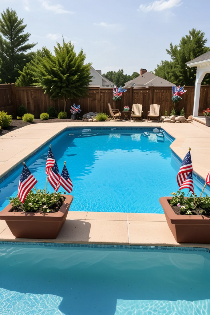 Make a Splash With Style: 60 Genius 4th of July Pool Party Decor Ideas