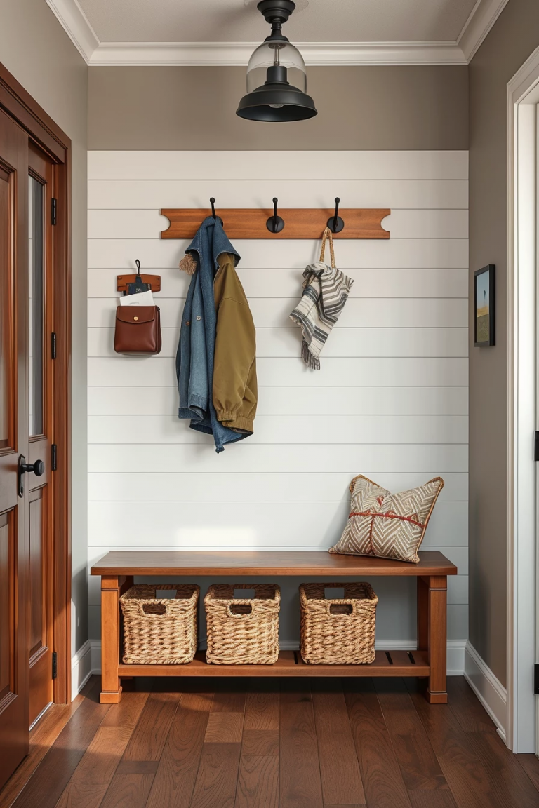 61 Shiplap Entryway Decor Ideas to Elevate Your Home’s First Impression
