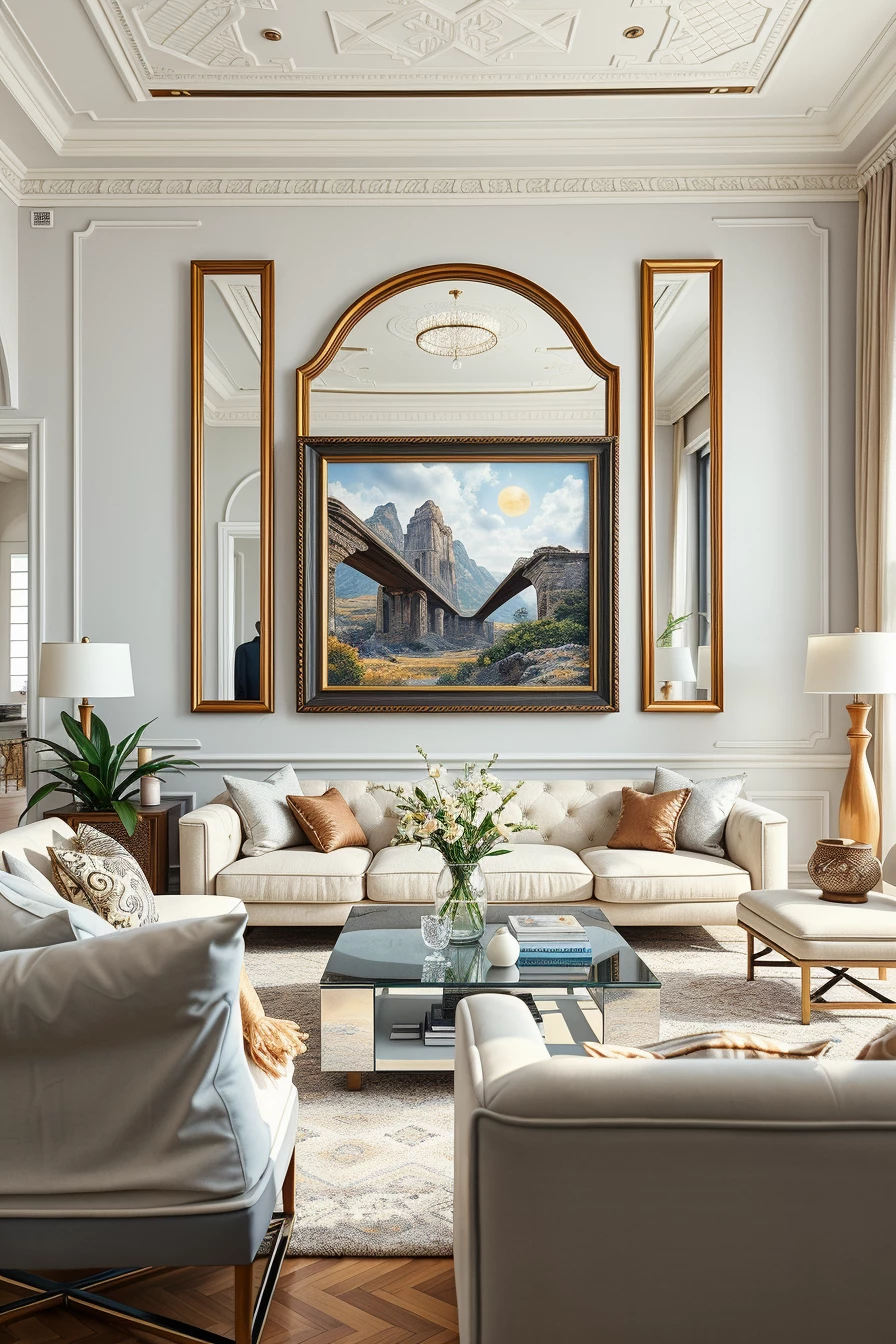 61 Artistic Living Room Wall Decor Ideas to Elevate Your Space