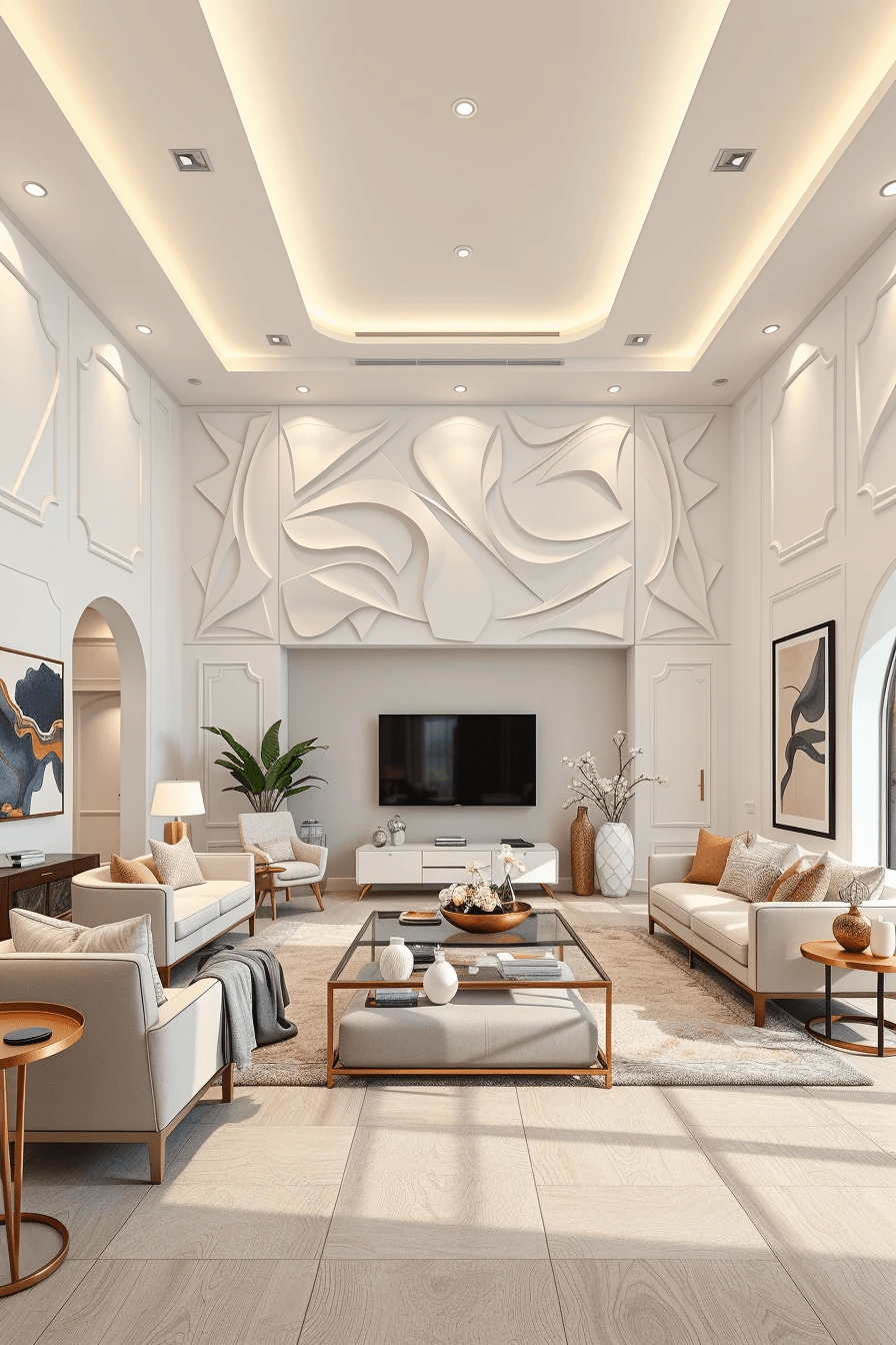 61 Artistic Living Room Wall Decor Ideas to Elevate Your Space