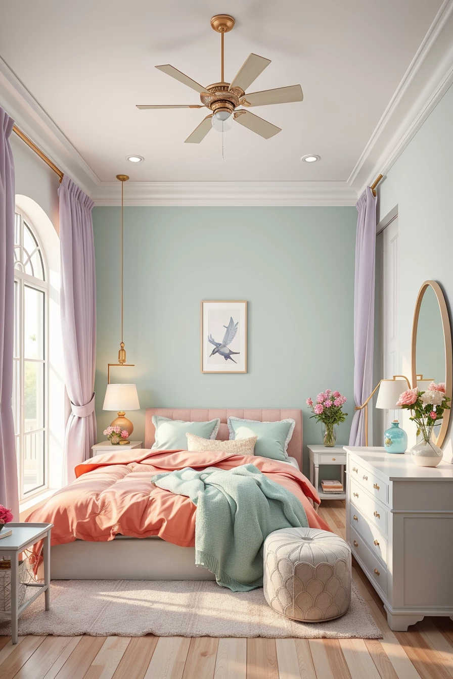 62 Pastel Bedroom Ideas To Create A Soft, Stylish, And Serene Space