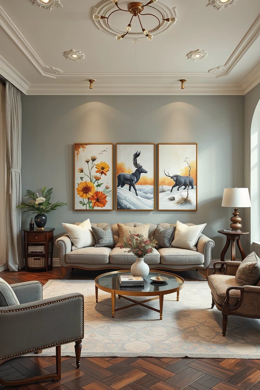 61 Artistic Living Room Wall Decor Ideas to Elevate Your Space