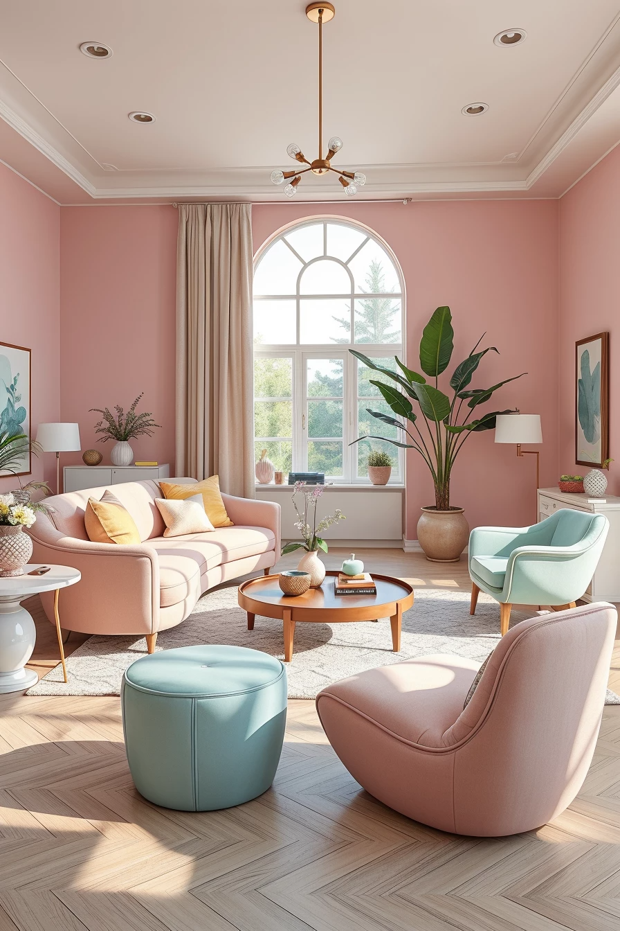 65 Best Pastel Living Room Ideas For A Modern And Sophisticated Home