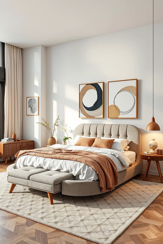 Flow, Form, and Fantasy: 58 Brilliant Bedroom Ideas with Curved Furniture