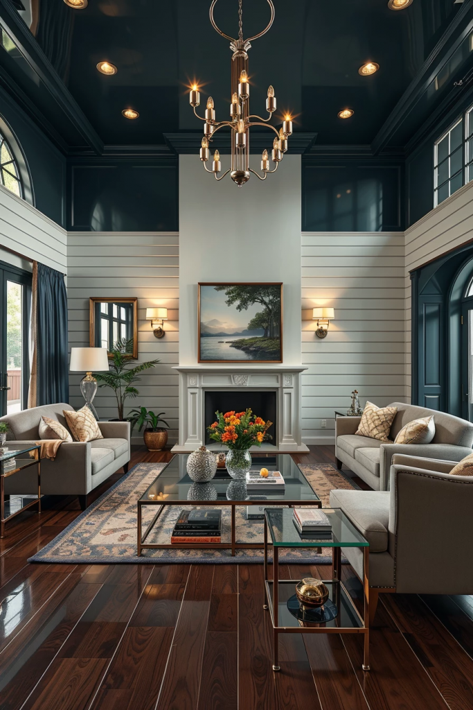Lines of Luxury: 63 Shiplap Living Rooms That Break the Design Mold