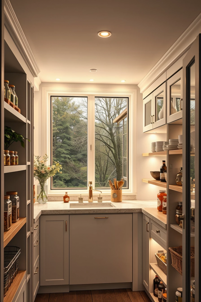 Light, Style, And Charm: 64 Pantry Window Designs You’ll Love