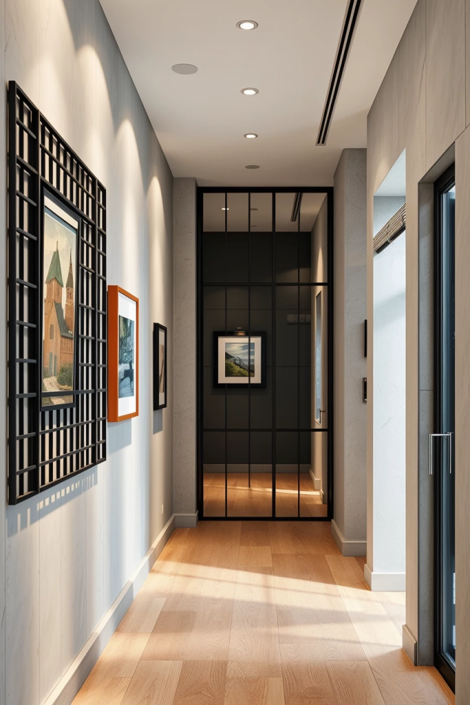 Hallway as a Gallery: 63 Bold and Artistic Wall Decor Ideas for the Modern Home