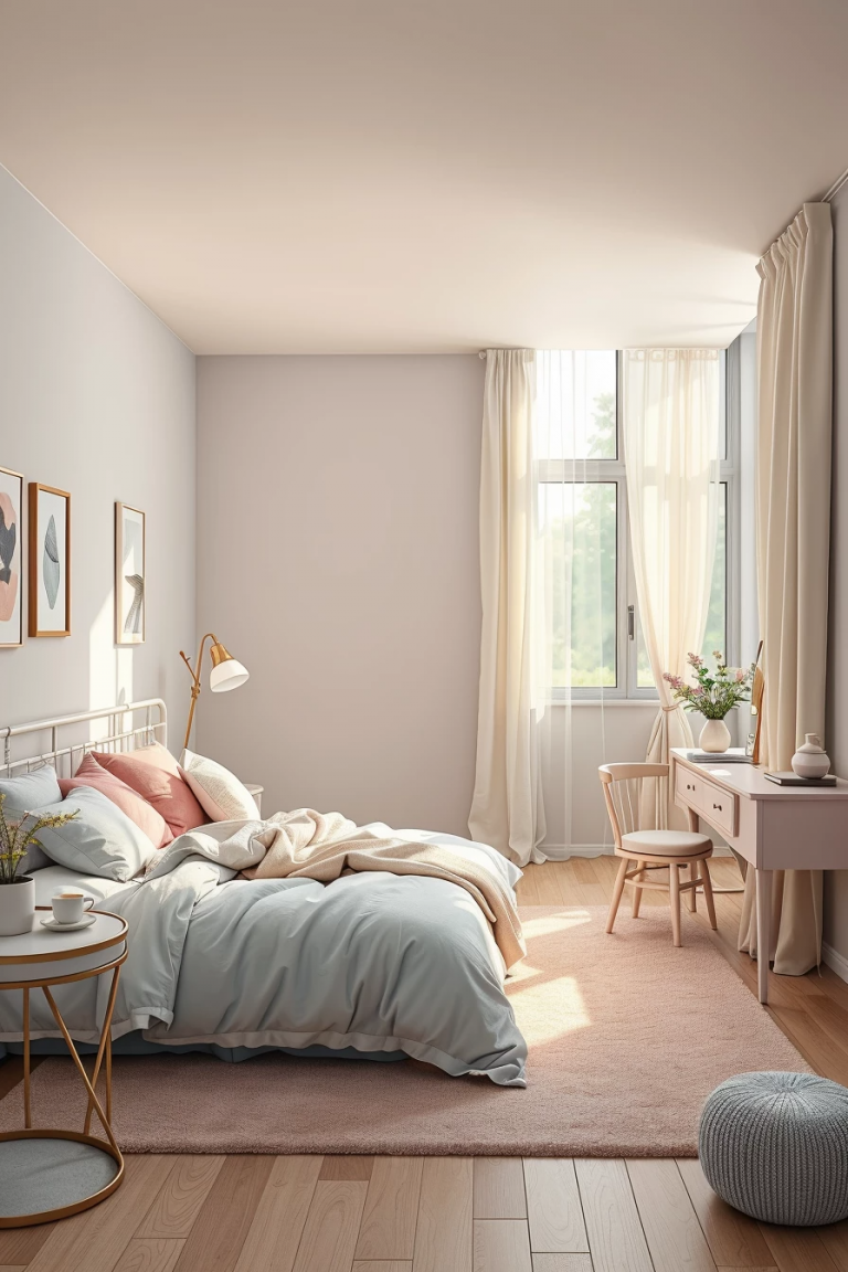 62 Pastel Bedroom Ideas To Create A Soft, Stylish, And Serene Space