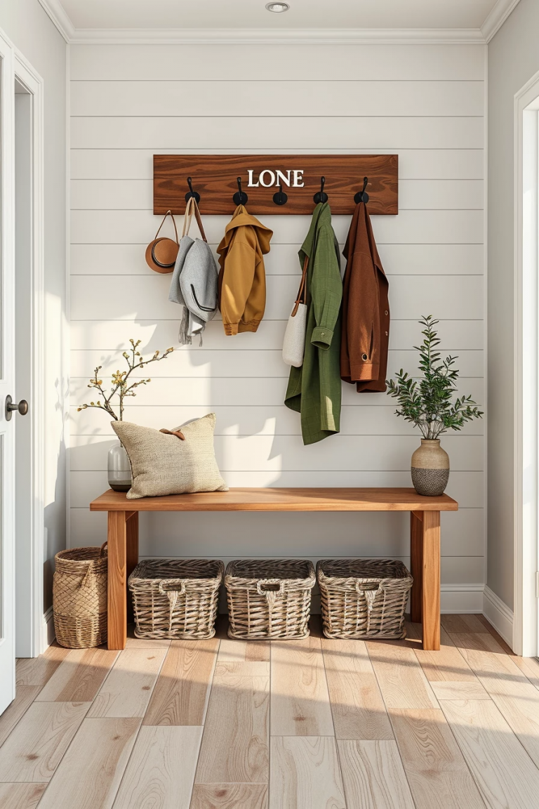 61 Shiplap Entryway Decor Ideas to Elevate Your Home’s First Impression