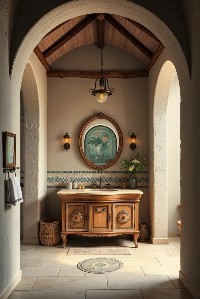 60 Mediterranean Bathroom Ideas to Create a Serene Coastal Oasis