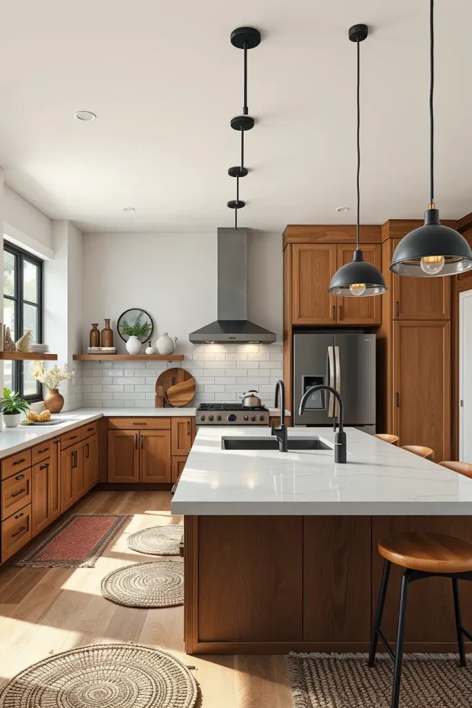 62 Modern Rustic Kitchen Ideas That Blend Charm and Functionality