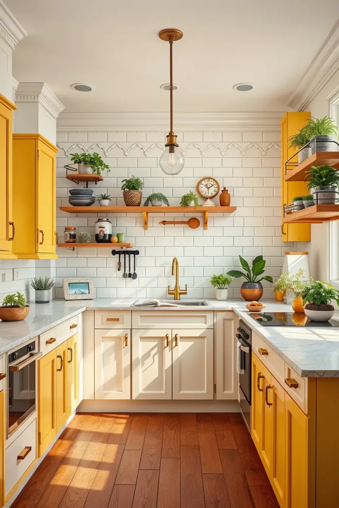 59 Yellow Kitchen Cabinets Ideas to Brighten and Modernize Your Space