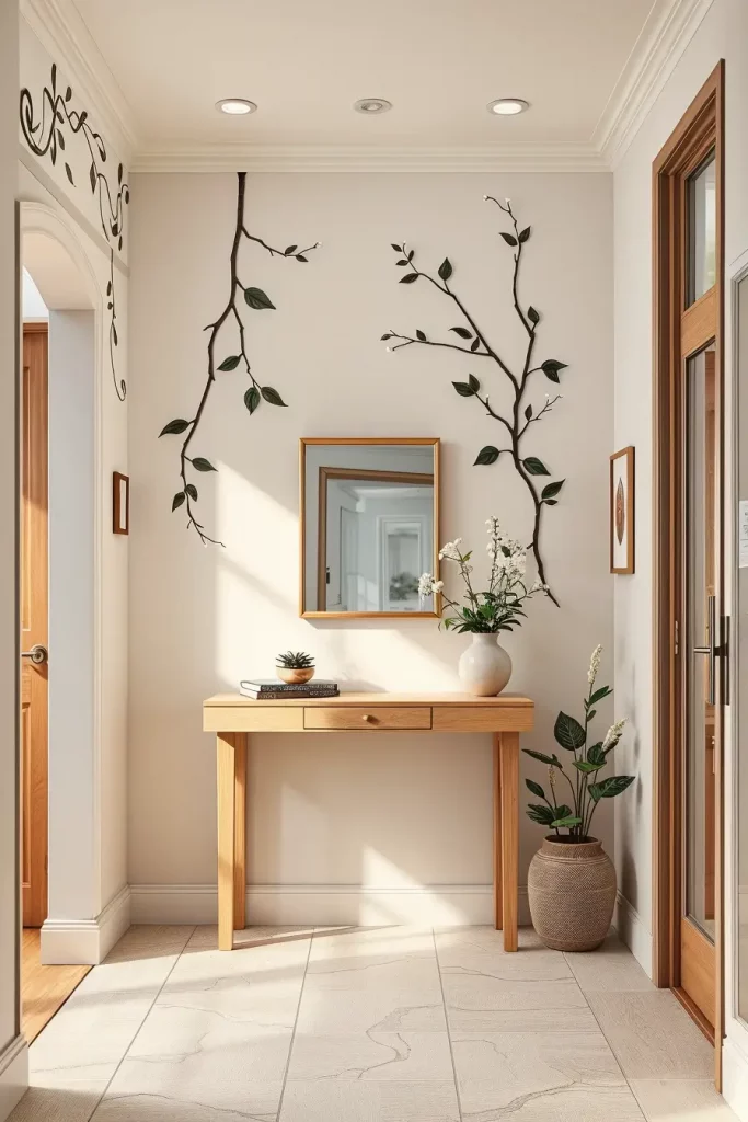 Hand-Painted Accents In The Entryway: 63 Creative Ideas For Personalized First Impressions