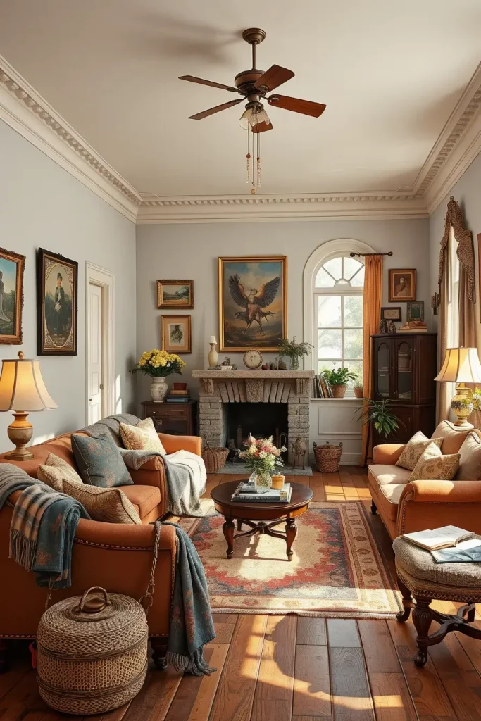 62 Living Room Ideas with Vintage Charm to Inspire Your Timeless Interior