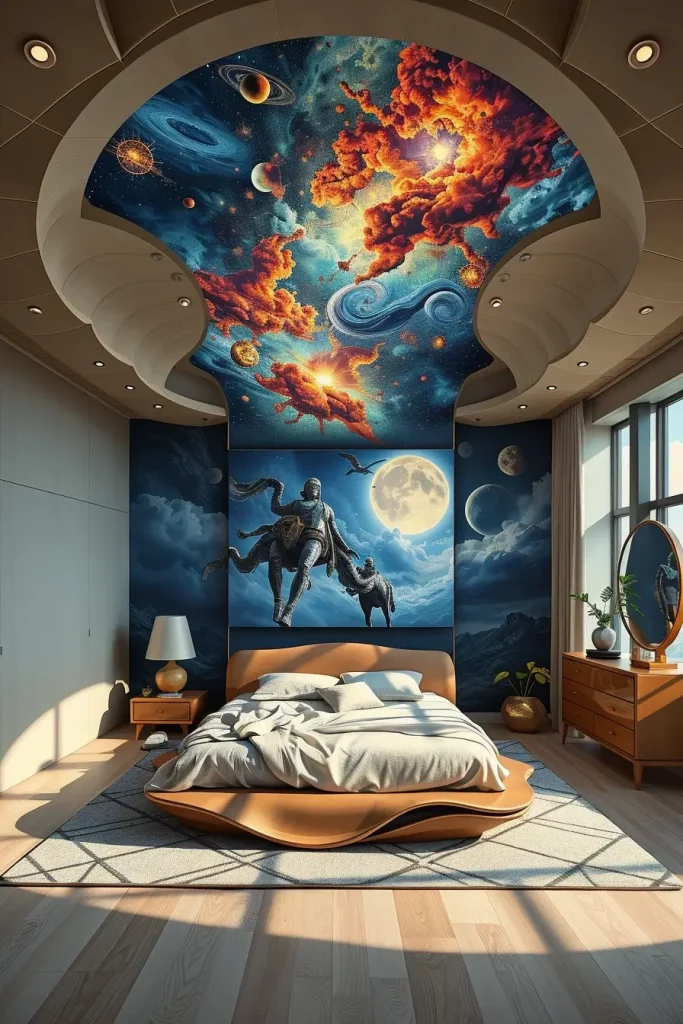64 Surrealist Ideas for a Modern Bedroom That Feel Like a Dream