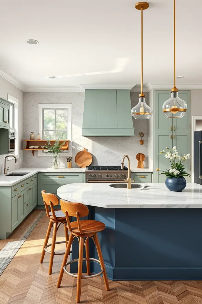 61 Stunning Sage and Blue Kitchen Ideas for a Stylish Home