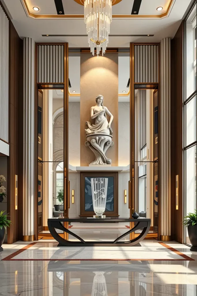 59 Sophisticated Lobby Designs That Define Modern Elegance