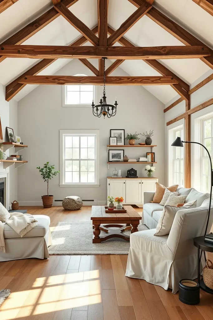 65 Stunning Farmhouse Living Room Ideas to Inspire Cozy and Stylish Spaces