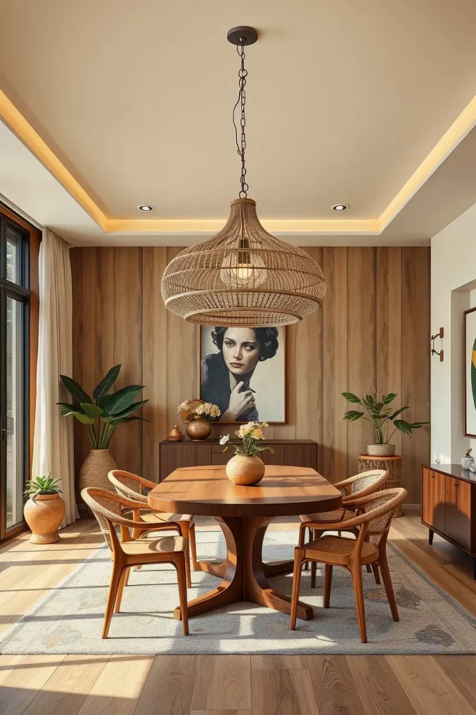 64 Organic Modern Dining Room Ideas for a Natural Yet Stylish Look
