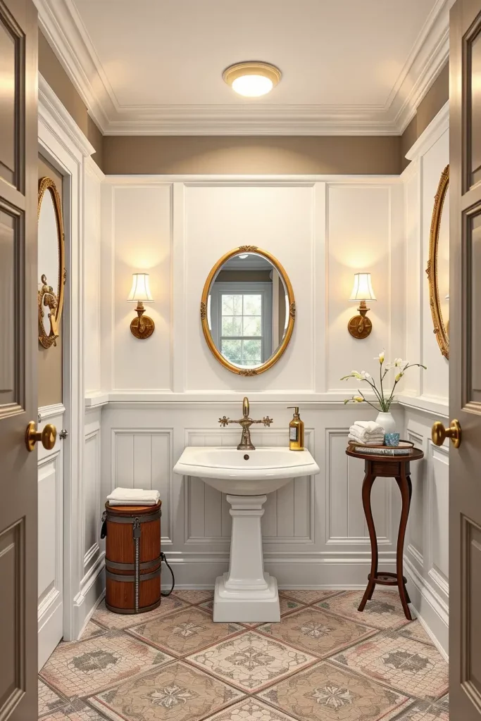 59 Classic Small Bathroom Ideas That Combine Timeless Elegance and Smart Design