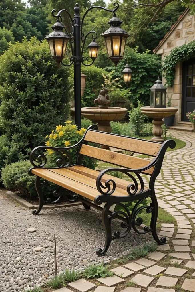 63 Elegant Garden Bench Ideas to Elevate Your Outdoor Space with Style