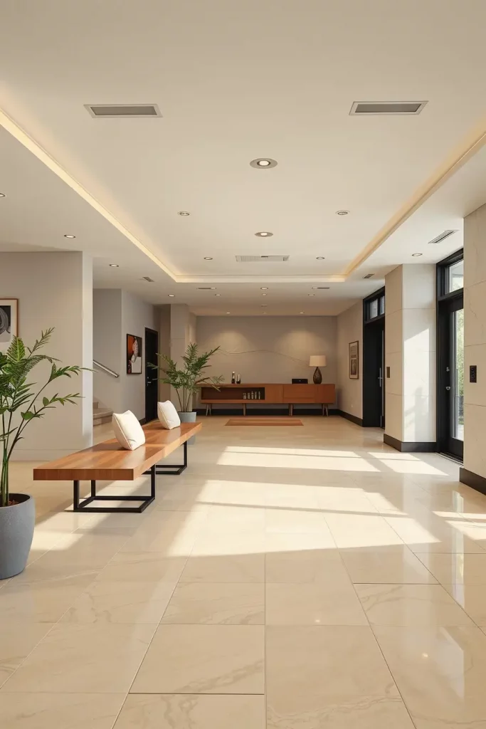 68 Minimalist Lobby Concepts to Elevate Modern Interior Design