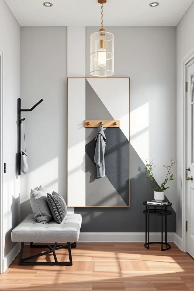 Hand-Painted Accents In The Entryway: 63 Creative Ideas For Personalized First Impressions