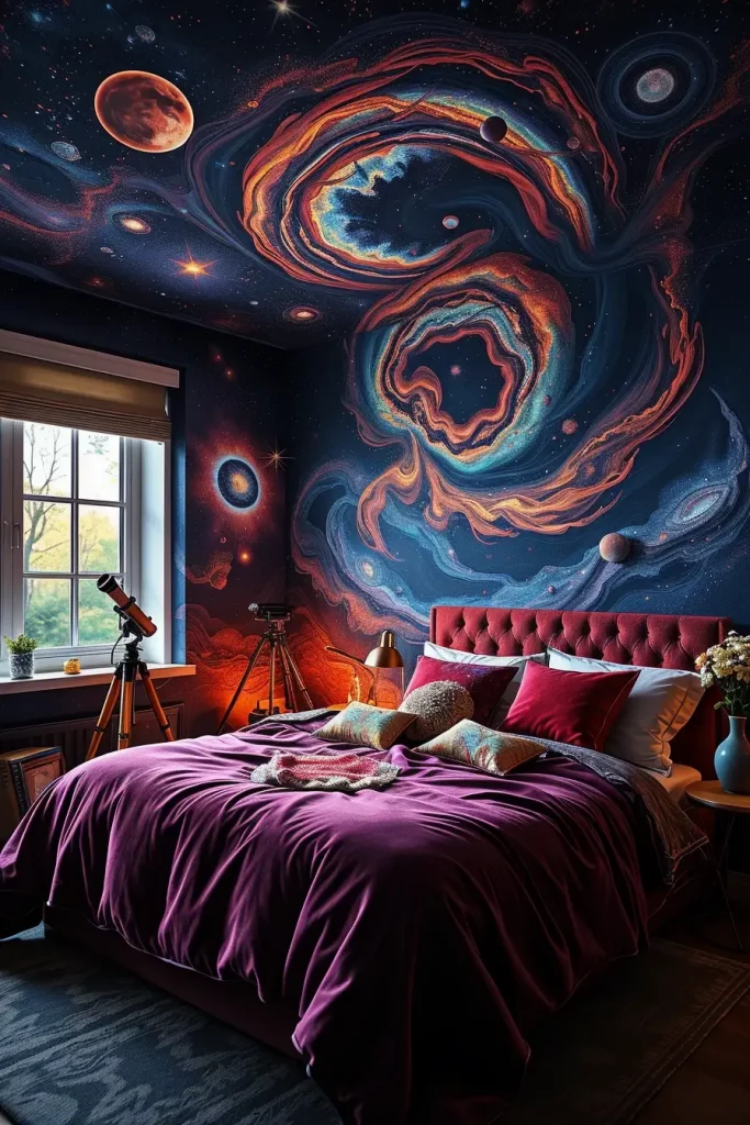 61 DIY Themed Murals on an Accent Wall: Creative Ideas to Personalize Your Space