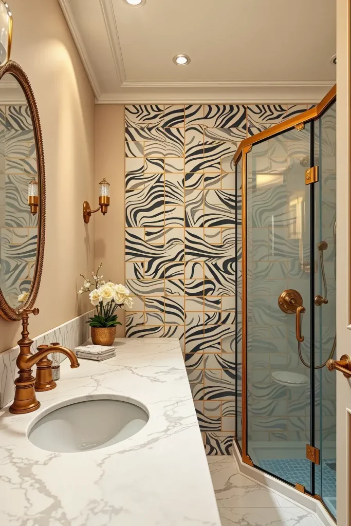 Animal Prints in the Bathroom: 59 Wildly Stylish Decor Ideas for a Bold Interior