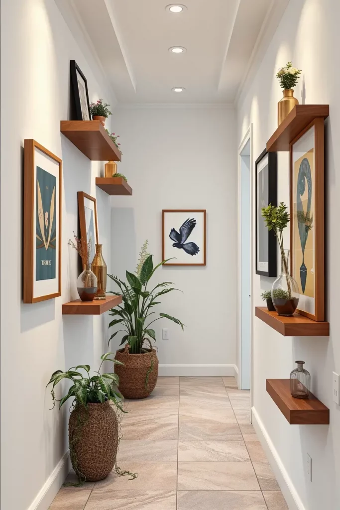 61 Narrow Hallway Decorations to Maximize Style in Small Spaces