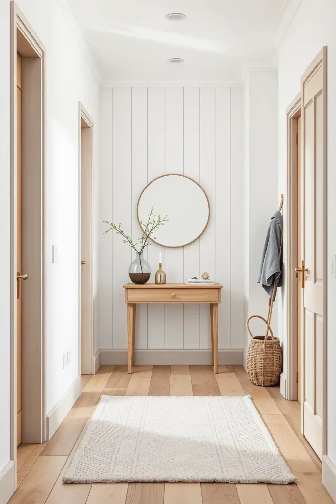 59 Minimalist Hallway Designs for a Clean and Stylish Home