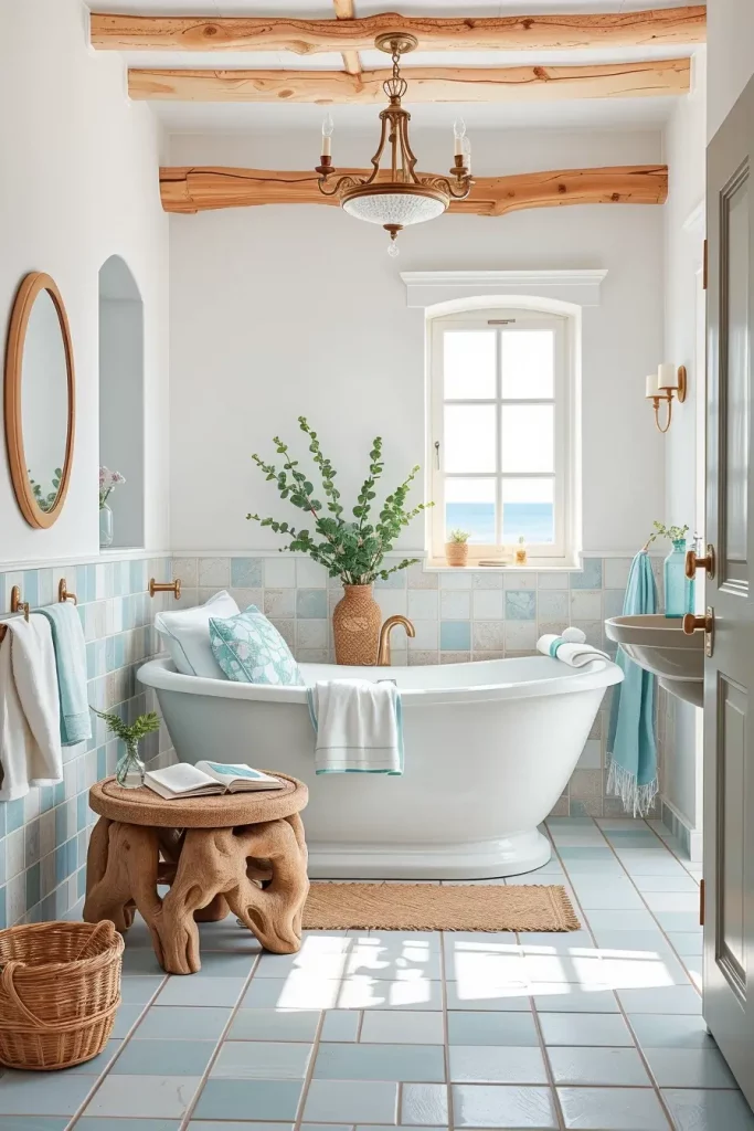 60 Mediterranean Bathroom Ideas to Create a Serene Coastal Oasis