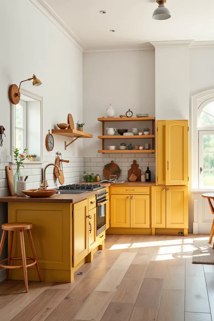 59 Yellow Kitchen Cabinets Ideas to Brighten and Modernize Your Space