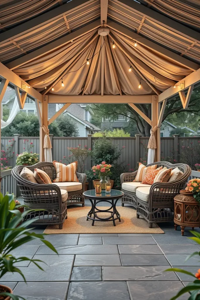 63 Cozy Gazebo Decor Ideas to Transform Your Outdoor Space into a Relaxing Retreat