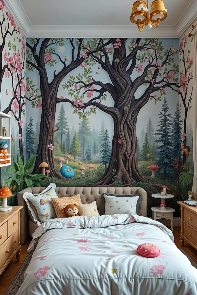 61 DIY Themed Murals on an Accent Wall: Creative Ideas to Personalize Your Space