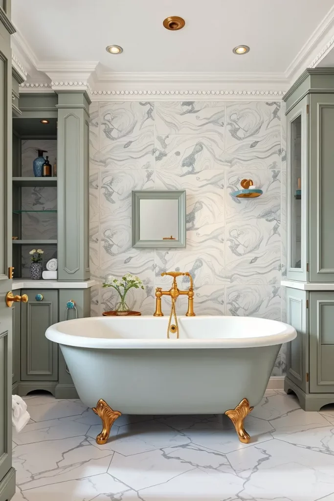 61 Sage and Blue Bathroom Ideas for a Calm and Stylish Space