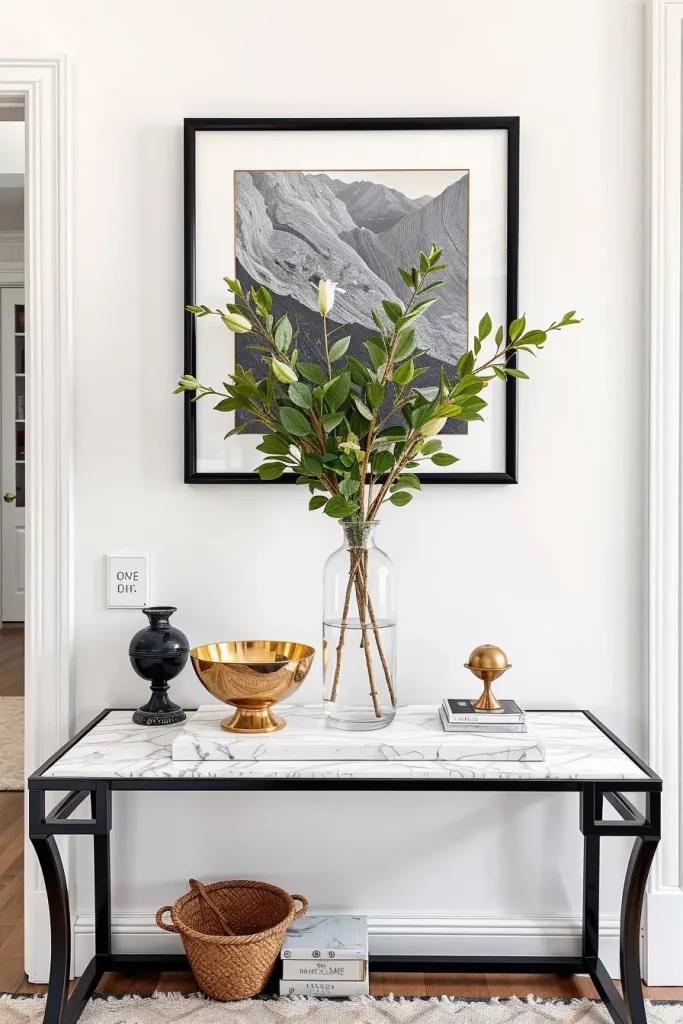 63 Elegant Entryway Table Decor Ideas for a Stylish and Inviting Home