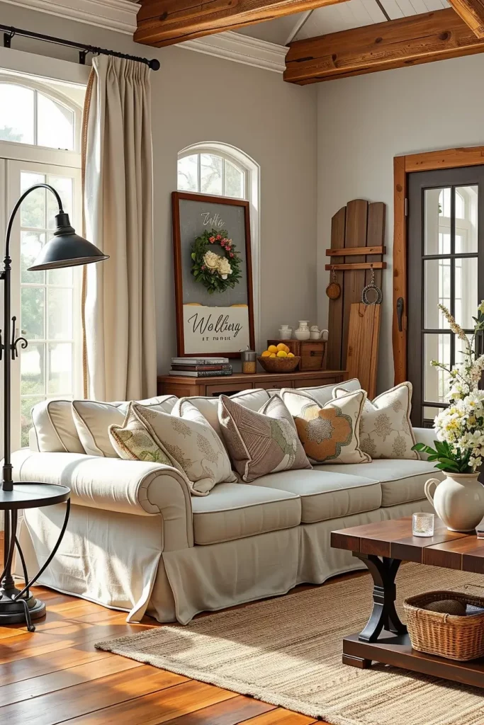65 Stunning Farmhouse Living Room Ideas to Inspire Cozy and Stylish Spaces