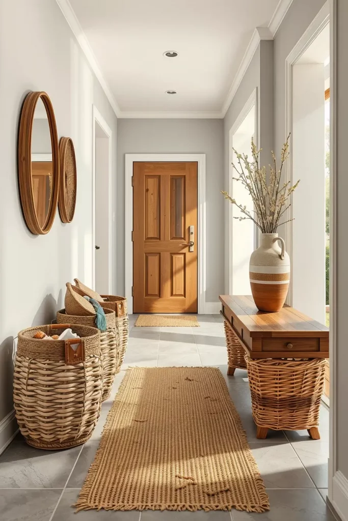 61 Modern Rustic Hallway Ideas to Elevate Your Entryway with Warmth and Style