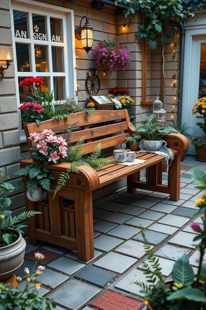 63 Elegant Garden Bench Ideas to Elevate Your Outdoor Space with Style