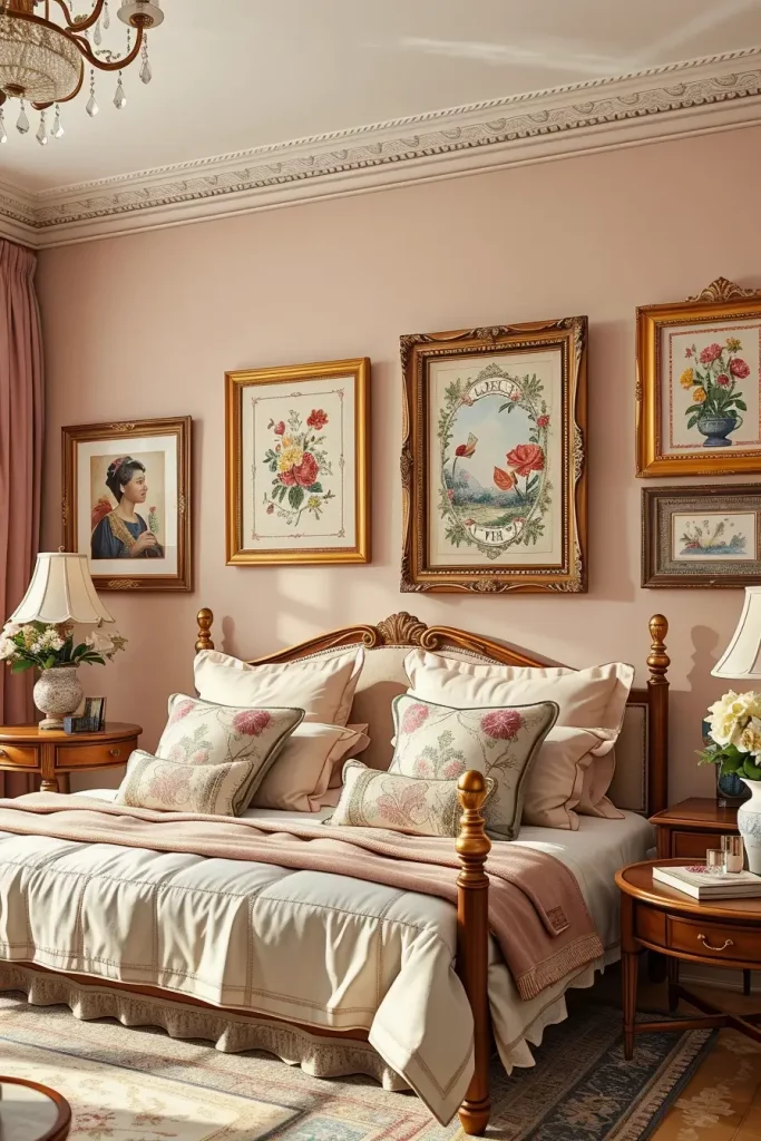 61 Grandmacore Bedroom Ideas to Create a Cozy Vintage-Inspired Retreat
