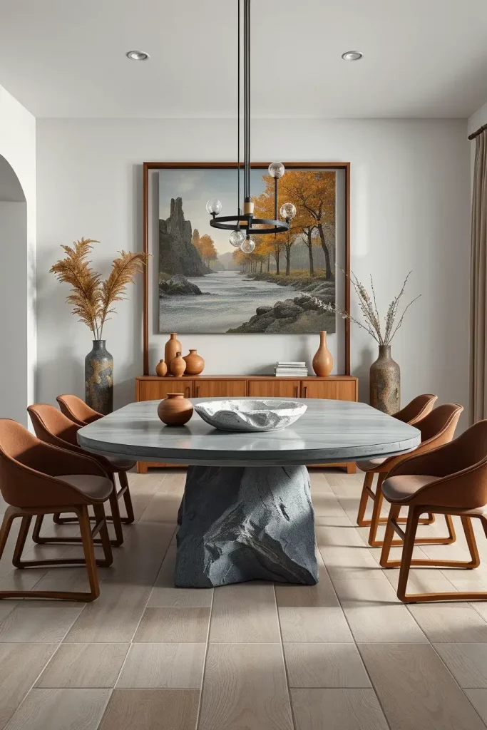 64 Organic Modern Dining Room Ideas for a Natural Yet Stylish Look