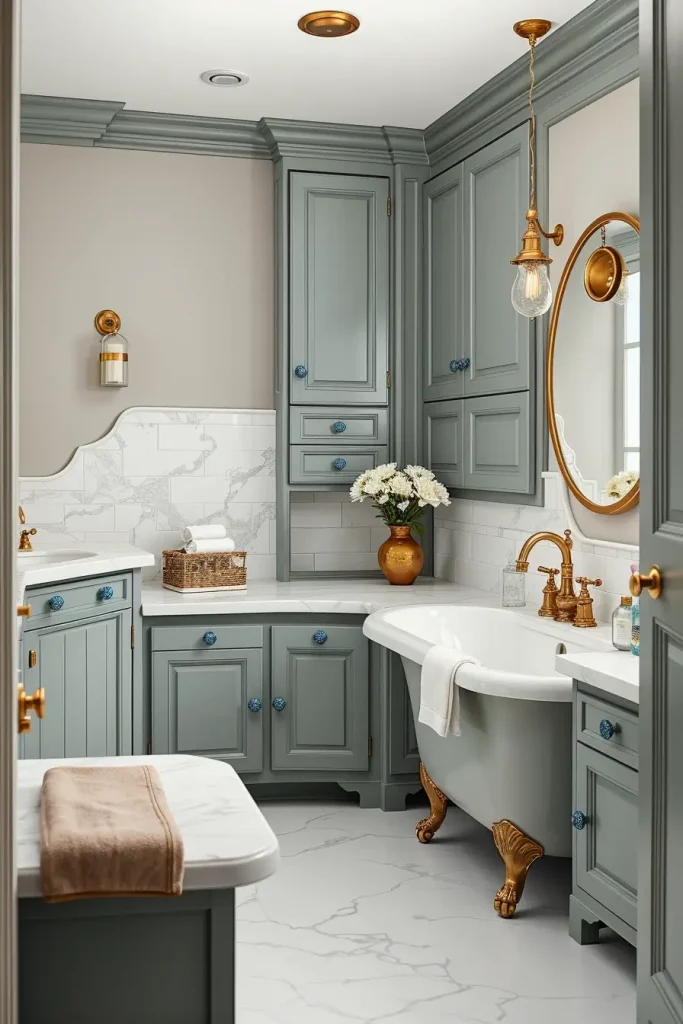 61 Sage and Blue Bathroom Ideas for a Calm and Stylish Space
